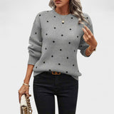 Zsuzsa™ - Pöttyös pulóver