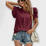 Adrienn™ - Hímzett virágos blúz