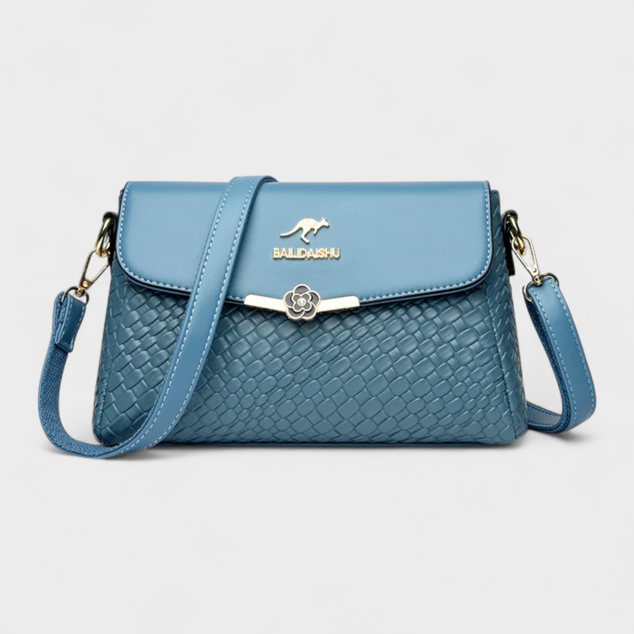 Fonóka™ - Fonott mintás crossbody táska