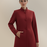 Katalin™ - Hosszított álló gallér kabát