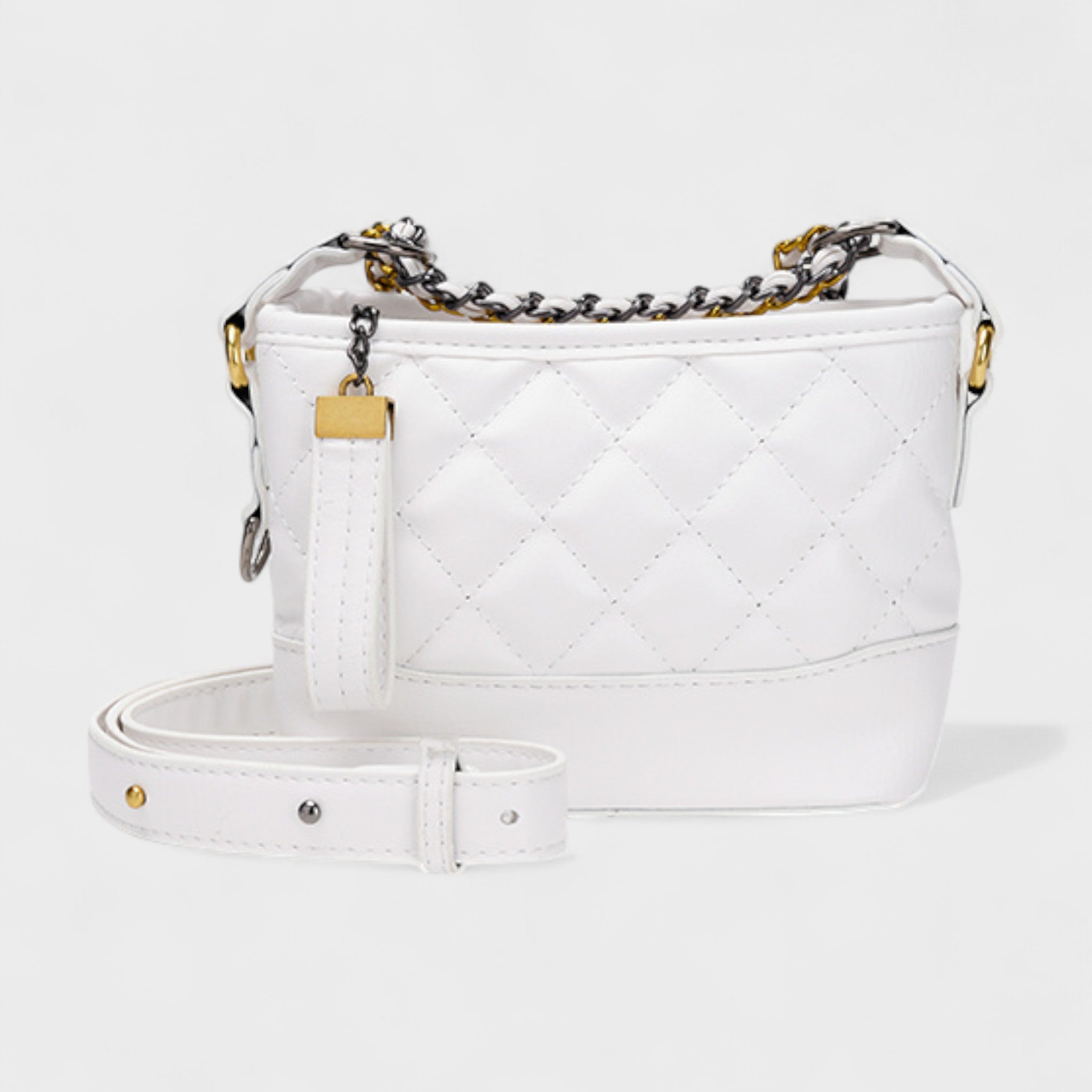Sára™ - Steppelt crossbody táska láncpánttal