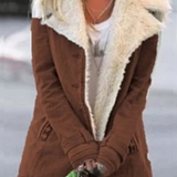 Zsófia™ - Szőrmés bélésű aviátor kabát