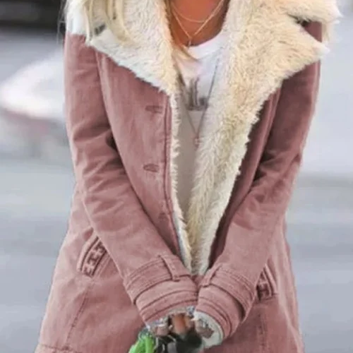 Zsófia™ - Szőrmés bélésű aviátor kabát