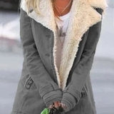 Zsófia™ - Szőrmés bélésű aviátor kabát