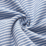 Csilla™  - Csíkos midi ruha gombokkal