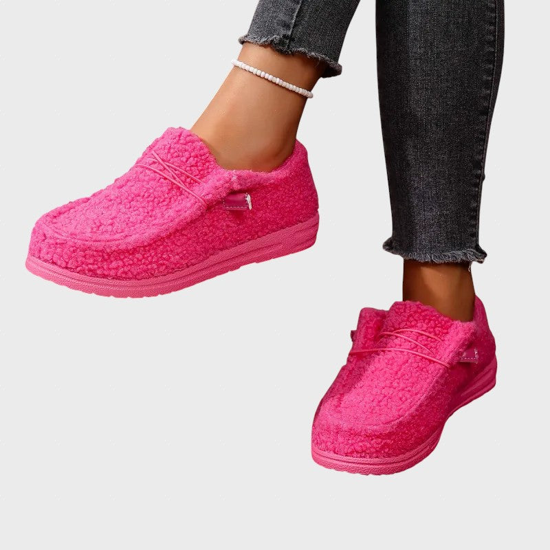 Nikolett™ - Meleg Teddy papucs