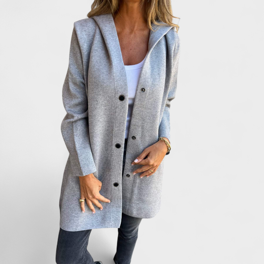 Enikő™ - Oversized gombos kabát