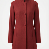 Katalin™ - Hosszított álló gallér kabát