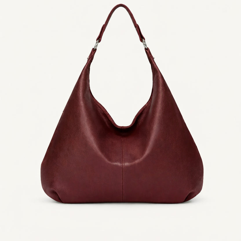 Hajnalka™ - Bőr hobo táska