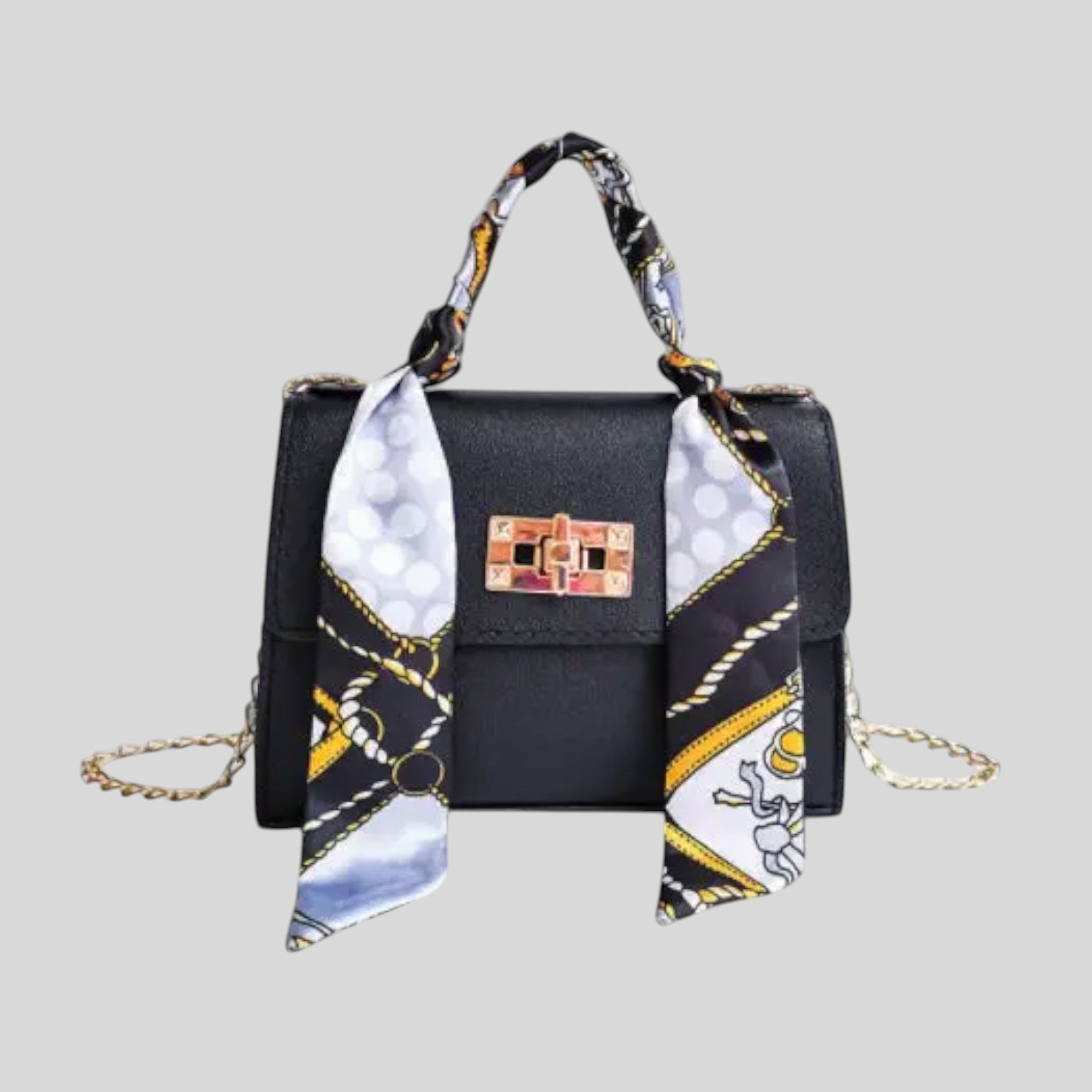 Ruzsa™ - Mini táska díszes sállal