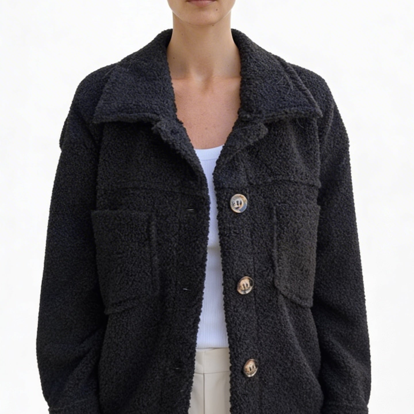 Rebeka™ - Oversized tweed ing-dzseki