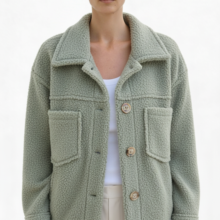 Rebeka™ - Oversized tweed ing-dzseki