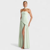 Anita™ - Aszimmetrikus ruha choker nyakrésszel