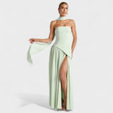 Anita™ - Aszimmetrikus ruha choker nyakrésszel