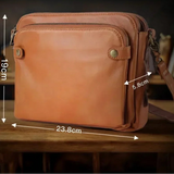 Kamilla™ - Háromrekeszes bőr crossbody táska