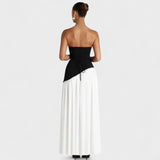 Aranka™ - Aszimmetrikus alkalmi ruha hasítékkal