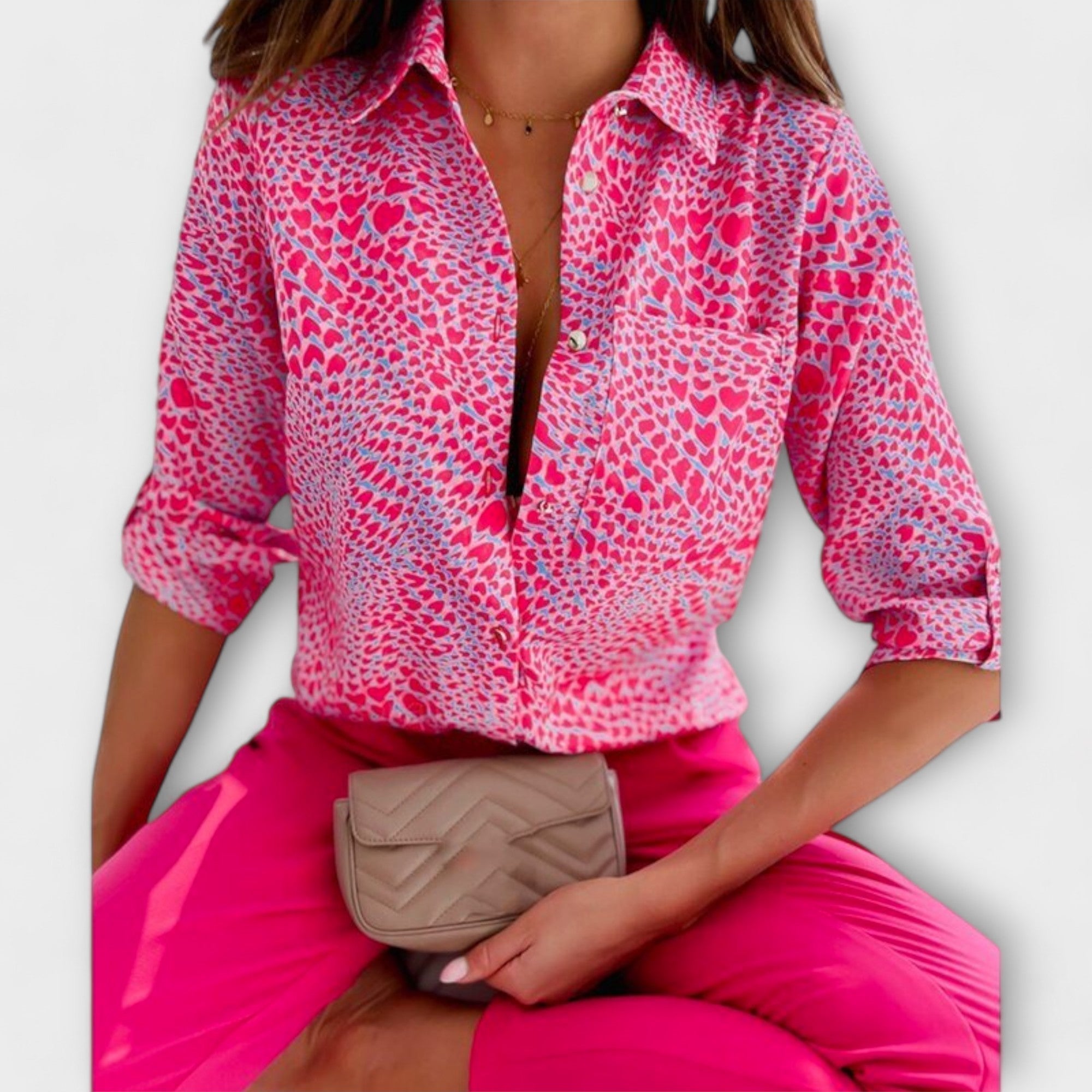 Ráhel™ - Geometrikus mintás ing